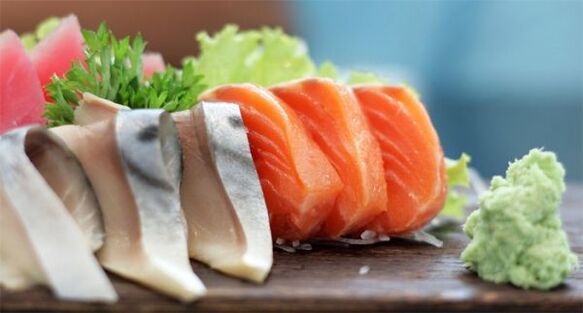 Na dieta xaponesa pódese comer peixe, pero sen sal